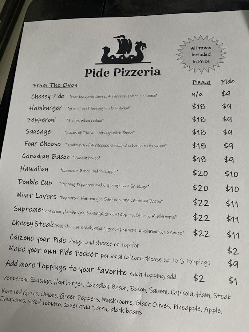 Pide Pizzeria